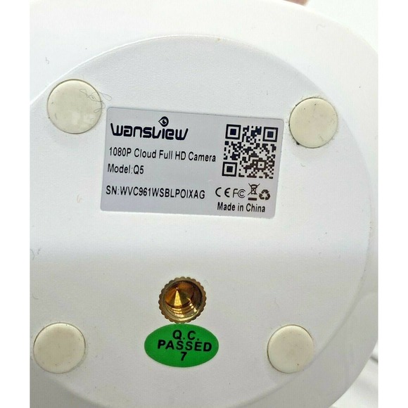 Wansview Q5 Wireless Cloud IP Security Camera 1080p HD 4x White - Picture 2 of 5